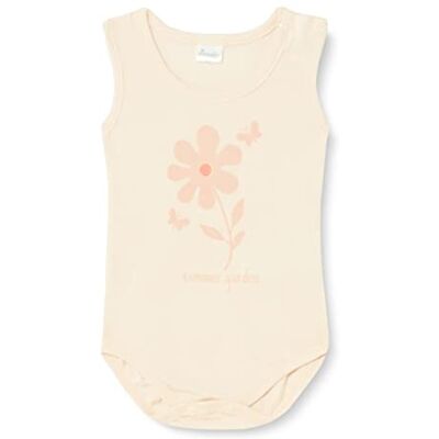Pinokio Rompertje voor babymeisjes, lange mouwen, ondergoed, Bejge Summer Garden, 86 cm Pinokio Rompertje voor babymeisjes, lange mouwen, ondergoed, Bejge Summer Garden, 86 cm