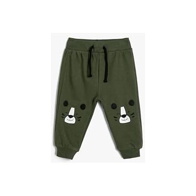 Koton Baybboys Sweatpants Jogger Sweatpants Lion Bedrukt Pocket Detail Trekkoord Geborsteld Interieur Katoen Koton Baybboys Sweatpants Jogger Sweatpants Lion Bedrukt Pocket Detail Trekkoord Geborsteld Interieur Katoen