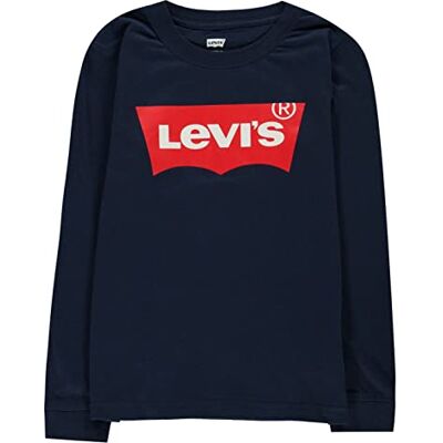 Levi's ® Batwing T-shirt met lange mouwen voor jongens, jurk, blauwtinten, 12 Jaar Levi's ® Batwing T-shirt met lange mouwen voor jongens, jurk, blauwtinten, 12 Jaar