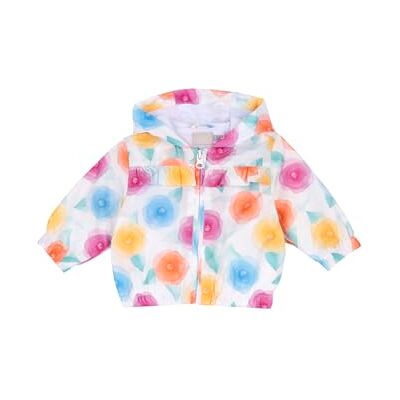 Chicco Jas met ritssluiting en capuchon voor meisjes, veelkleurig (1), 9 mesi Chicco Jas met ritssluiting en capuchon voor meisjes, veelkleurig (1), 9 mesi