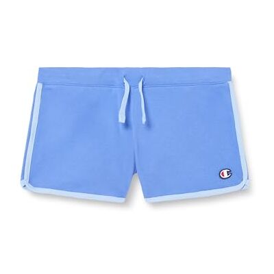 Champion Legacy Icons G Contrast Logo Soft Cotton 1 x 1 rib shorts, blauwe jeans/lichtblauw, 9-10 jaar meisjes en meisjes SS24, Jeansblauw/lichtblauw, 9-10 Jaar Champion Legacy Icons G Contrast Logo Soft Cotton 1 x 1 rib shorts, blauwe jeans/lichtblauw, 9-10 jaar meisjes en meisjes SS24, Jeansblauw/lichtblauw, 9-10 Jaar