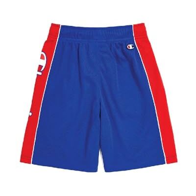 Champion Legacy Retro Sport B Soft Mesh bermuda shorts, elektrisch blauw/rood, 9-10 jaar kinderen en jongeren SS24, elektroblauw/rood, 9-10 Jaar Champion Legacy Retro Sport B Soft Mesh bermuda shorts, elektrisch blauw/rood, 9-10 jaar kinderen en jongeren SS24, elektroblauw/rood, 9-10 Jaar