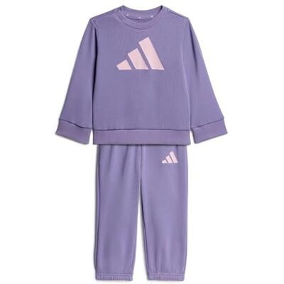 adidas uniseks-baby Essentials Big Logojogger Track_Suit, magic lilac/clear pink, 9-12 Months adidas uniseks-baby Essentials Big Logojogger Track_Suit, magic lilac/clear pink, 9-12 Months