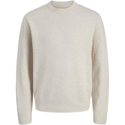 JACK & JONES Junior Jprblamilano Stitch Knit Crew Neck Jnr, cloud dancer, 152 JACK & JONES Junior Jprblamilano Stitch Knit Crew Neck Jnr, cloud dancer, 152