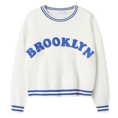 Name it Nkfneppa Ls Knit, cloud dancer, 122-128 Name it Nkfneppa Ls Knit, cloud dancer, 122-128