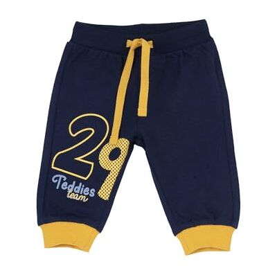 Chicco , Comfortabele en modieuze trainingsbroek voor pasgeborenen, met elastische tailleband en elastische enkel, van zacht katoen, machinewasbaar, babykleding van 0-24 maanden, ontworpen in Italië Chicco , Comfortabele en modieuze trainingsbroek voor pasgeborenen, met elastische tailleband en elastische enkel, van zacht katoen, machinewasbaar, babykleding van 0-24 maanden, ontworpen in Italië
