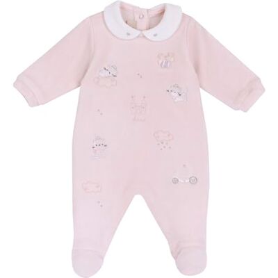 Chicco , Baby-/peuterrompertje met comfortabele rugopening en knoopsluiting van zacht chenille, machinewasbaar voor pasgeborenen, 0-24 maanden, cadeau-idee voor geboorte, Roze (5), 3 Maanden Chicco , Baby-/peuterrompertje met comfortabele rugopening en knoopsluiting van zacht chenille, machinewasbaar voor pasgeborenen, 0-24 maanden, cadeau-idee voor geboorte, Roze (5), 3 Maanden