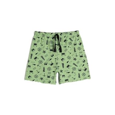 Koton Babyboy Shorts Trekkoord Bedrukt Katoen, Sage (983), 9-12 Maanden Koton Babyboy Shorts Trekkoord Bedrukt Katoen, Sage (983), 9-12 Maanden