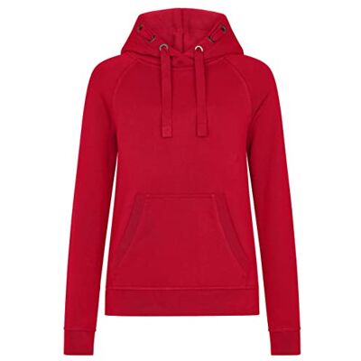 HRM Kinder Premium Raglan Hoodie, Rood, Maat 152 I Fair Trade Hoodie Kinderen met Kap, 320 g/m² I Gemaakt van 70% Katoen & 30% Gerecycled Polyester HRM Kinder Premium Raglan Hoodie, Rood, Maat 152 I Fair Trade Hoodie Kinderen met Kap, 320 g/m² I Gemaakt van 70% Katoen & 30% Gerecycled Polyester