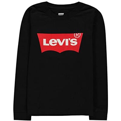 Levi's ® Batwing T-shirt met lange mouwen voor jongens, zwart, 12 Jaar Levi's ® Batwing T-shirt met lange mouwen voor jongens, zwart, 12 Jaar