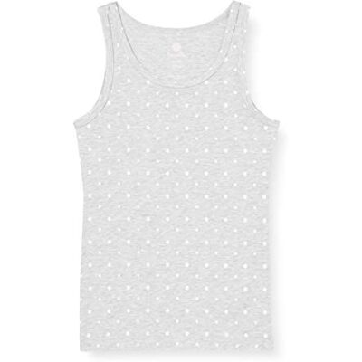 Sanetta Onderhemd Grijs meisjes Ondershirt Sanetta Onderhemd Grijs meisjes Ondershirt