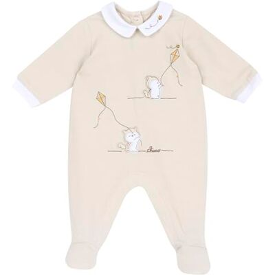 Chicco romper, Natuurlijk licht, 12 Maanden Chicco romper, Natuurlijk licht, 12 Maanden