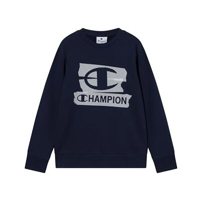 Champion Legacy Sweatshirt voor jongens, Blauw, XL Champion Legacy Sweatshirt voor jongens, Blauw, XL