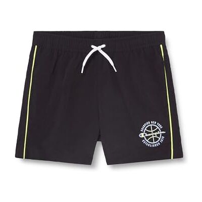 Champion Legacy Modern Basket Beach Shorts B Crinkle Taslon Shorts, zwart, 5-6 jaar kinderen en jongens SS24, Zwart, 5-6 Jaar Champion Legacy Modern Basket Beach Shorts B Crinkle Taslon Shorts, zwart, 5-6 jaar kinderen en jongens SS24, Zwart, 5-6 Jaar