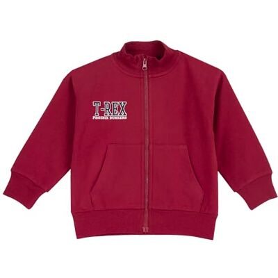 Chicco Sweatshirt met ritssluiting voor jongens, middenrood, 9 mesi Chicco Sweatshirt met ritssluiting voor jongens, middenrood, 9 mesi