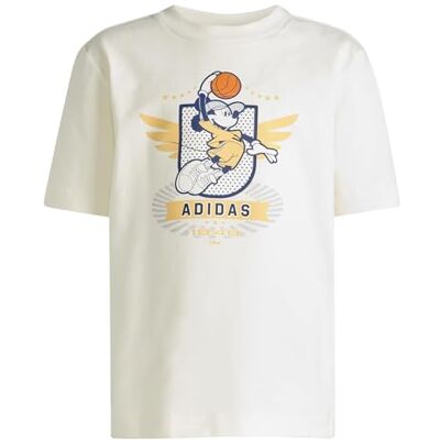adidas Unisex niños DISNEY MICKEY MOUSE T-SHIRT SET, off white/Pure Orange, 4-5 Years adidas Unisex niños DISNEY MICKEY MOUSE T-SHIRT SET, off white/Pure Orange, 4-5 Years