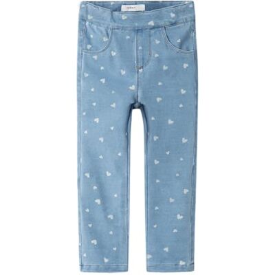 Name it Nmfsalli Slim DNM Legging 2352-Vb Noos, blauw (light blue denim), 98 cm Name it Nmfsalli Slim DNM Legging 2352-Vb Noos, blauw (light blue denim), 98 cm