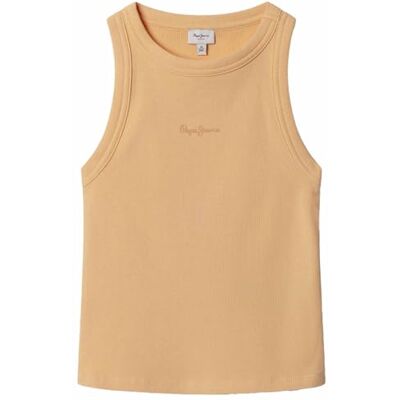 Pepe Jeans Giselle T-shirt, oranje (beige perzik licht), 12 jaar, meisjes en jongens Pepe Jeans Giselle T-shirt, oranje (beige perzik licht), 12 jaar, meisjes en jongens