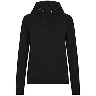 HRM Kinder Premium Raglan Hoodie, Zwart, Maat 134 I Fair Trade Hoodie Kinderen met Kap, 320 g/m² I Gemaakt van 70% Katoen & 30% Gerecycled Polyester HRM Kinder Premium Raglan Hoodie, Zwart, Maat 134 I Fair Trade Hoodie Kinderen met Kap, 320 g/m² I Gemaakt van 70% Katoen & 30% Gerecycled Polyester