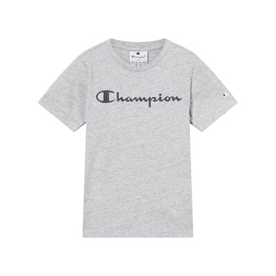 Champion Script Shop Jongens T-shirt met korte mouwen, marineblauw Champion Script Shop Jongens T-shirt met korte mouwen, marineblauw