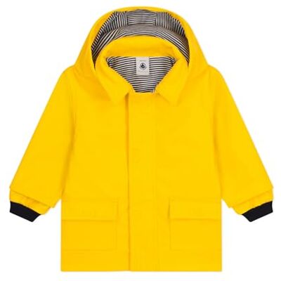 Petit Bateau Uniseks gewaxte jas voor baby's, geel, 3 Jahre Petit Bateau Uniseks gewaxte jas voor baby's, geel, 3 Jahre