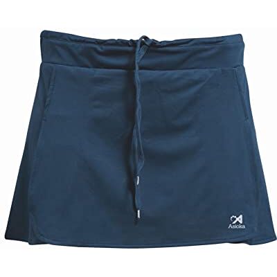 Asioka Padelrok voor meisjes Padelrok met zak voor binnenbal trainingsrok voor padelrackets marineblauw Asioka Padelrok voor meisjes Padelrok met zak voor binnenbal trainingsrok voor padelrackets marineblauw