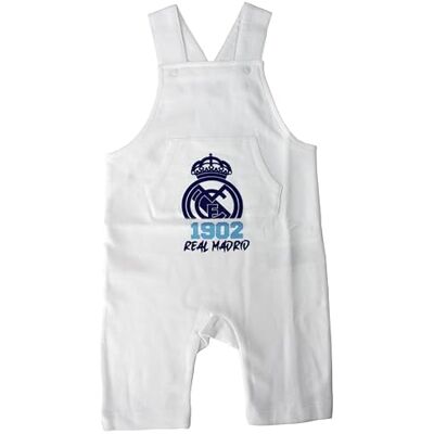 Real Madrid Mouwloos T-shirt voor baby's en peuters, wit, maat 4 Real Madrid Mouwloos T-shirt voor baby's en peuters, wit, maat 4