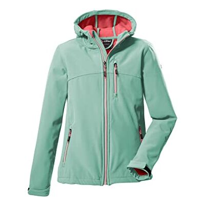 killtec Girls Softshell Jacke Girl's Softshelljack met capuchon killtec Girls Softshell Jacke Girl's Softshelljack met capuchon
