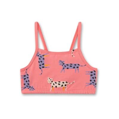 Sanetta Meisjesbustier Roze Comfortabele en aangename bustier voor meisjes van katoenmix. Ondergoed met spaghettibandjes en giraffe allover meisjes bustier, roze, 92 cm Sanetta Meisjesbustier Roze Comfortabele en aangename bustier voor meisjes van katoenmix. Ondergoed met spaghettibandjes en giraffe allover meisjes bustier, roze, 92 cm