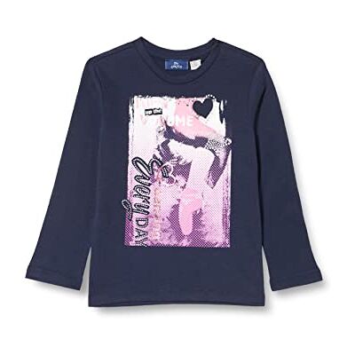Chicco T-shirt met lange mouwen, donkerblauw, 098 meisjes en meisjes Chicco T-shirt met lange mouwen, donkerblauw, 098 meisjes en meisjes