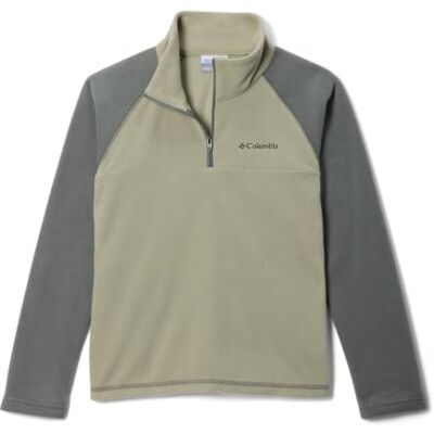 Columbia Jeugd Jongens Glacial Half Zip, Fleece Pull Over, Safari/Sedona Salie, Large Columbia Jeugd Jongens Glacial Half Zip, Fleece Pull Over, Safari/Sedona Salie, Large