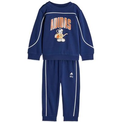 adidas Unisex bebé DISNEY MICKEY MOUSE JOGGER, dark blue/off white, 12-18 Months adidas Unisex bebé DISNEY MICKEY MOUSE JOGGER, dark blue/off white, 12-18 Months