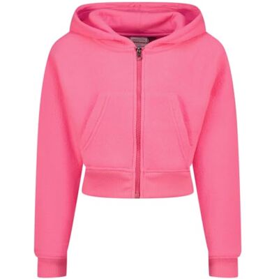 Vingino Girls Basic Zip Hoodie Terry Hoody Maat 4 van The SS26 Collection, roze, 4 Jaar Vingino Girls Basic Zip Hoodie Terry Hoody Maat 4 van The SS26 Collection, roze, 4 Jaar