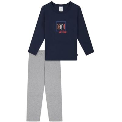 Schiesser jongens pyjama set, donkerblauw 183011, 92 Schiesser jongens pyjama set, donkerblauw 183011, 92