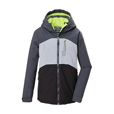 killtec jongens Functioneel jack met capuchon KOW 172 BYS JCKT Winterjas, outdoorjack, waterdicht, winddicht, stevige en in grootte verstelbare capuchon, warme fleecevoering killtec jongens Functioneel jack met capuchon KOW 172 BYS JCKT Winterjas, outdoorjack, waterdicht, winddicht, stevige en in grootte verstelbare capuchon, warme fleecevoering