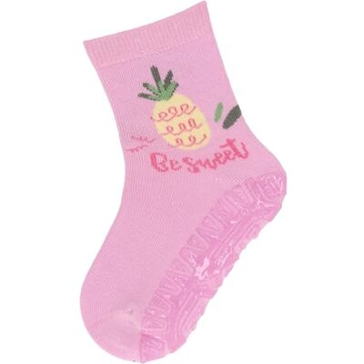 Sterntaler FLI Sun Ananas sokken voor meisjes, Roze bloemen, 28 Sterntaler FLI Sun Ananas sokken voor meisjes, Roze bloemen, 28