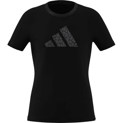 adidas Niñas JUNIOR GIRLS ANIMAL PRINT GRAPHIC TEE, black, 14-15 Years adidas Niñas JUNIOR GIRLS ANIMAL PRINT GRAPHIC TEE, black, 14-15 Years