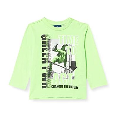 Chicco , T-shirt van katoen met lange mouwen, Kinderen en tieners, Verde, 3 jaar Chicco , T-shirt van katoen met lange mouwen, Kinderen en tieners, Verde, 3 jaar