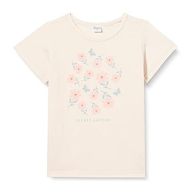 Pinokio T-shirt voor babymeisjes, Peach Summer Garden, 62 cm Pinokio T-shirt voor babymeisjes, Peach Summer Garden, 62 cm