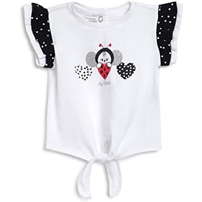 Chicco T-shirt met korte mouwen voor meisjes, 033, 3M Chicco T-shirt met korte mouwen voor meisjes, 033, 3M