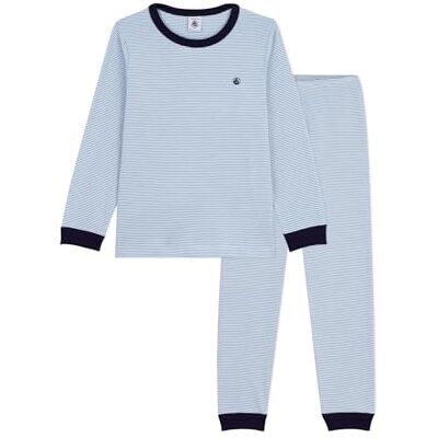 Petit Bateau Nachtkleding voor jongens, Adriatic/Marshmallow, 3 Jaren Petit Bateau Nachtkleding voor jongens, Adriatic/Marshmallow, 3 Jaren