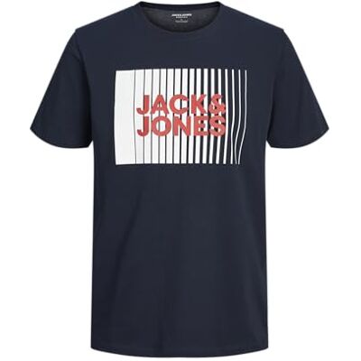 JACK & JONES JJECORP Logo Tee Play SS O-hals MNI, navy blazer, 110 cm JACK & JONES JJECORP Logo Tee Play SS O-hals MNI, navy blazer, 110 cm