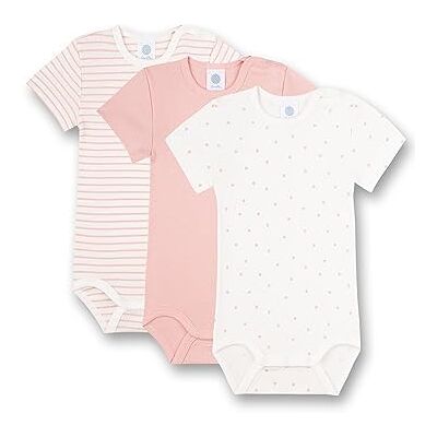 Sanetta Body im Set Beige baby-meisjes Body in set Sanetta Body im Set Beige baby-meisjes Body in set