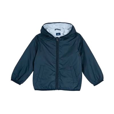 Chicco Jas met ritssluiting en capuchon, uniseks, Donkerblauw, 12 jaar Chicco Jas met ritssluiting en capuchon, uniseks, Donkerblauw, 12 jaar