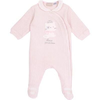 Chicco Jumpsuit met opening aan de voorkant, pyjama voor baby's en jongens, 1 stuk, Roze (5), 3 Maanden Chicco Jumpsuit met opening aan de voorkant, pyjama voor baby's en jongens, 1 stuk, Roze (5), 3 Maanden
