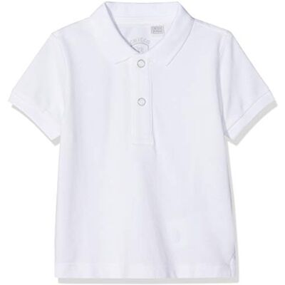 Chicco Manica Corta poloshirt met korte mouwen voor baby's, meisjes wit 46 Chicco Manica Corta poloshirt met korte mouwen voor baby's, meisjes wit 46