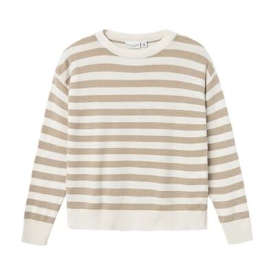 Name it Girl gebreide trui loose fit, Pure kasjmier, 122-128 Name it Girl gebreide trui loose fit, Pure kasjmier, 122-128