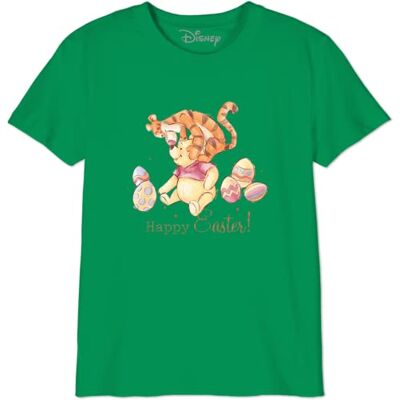 Disney BODWINITS005 T-shirt voor jongens "Happy Easter Winnie", flessengroen, maat 08 jaar, Fles Groen, 8 Jaren Disney BODWINITS005 T-shirt voor jongens "Happy Easter Winnie", flessengroen, maat 08 jaar, Fles Groen, 8 Jaren