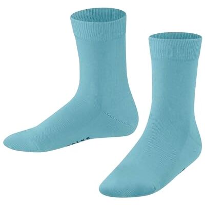 FALKE Uniseks-kind Sokken Family K So katoen eenkleurig 1 paar, Blauw Key Largo 6852, 39-42 FALKE Uniseks-kind Sokken Family K So katoen eenkleurig 1 paar, Blauw Key Largo 6852, 39-42