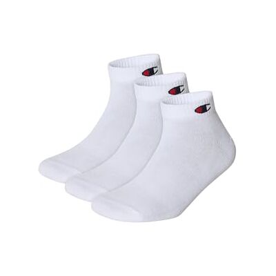 Champion Sokken (3-pack) voor kinderen en jongens, Wit, 27-30 Champion Sokken (3-pack) voor kinderen en jongens, Wit, 27-30